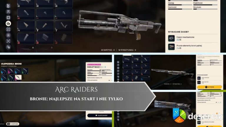 ARC Raiders – bronie: najlepsze na start i nie tylko