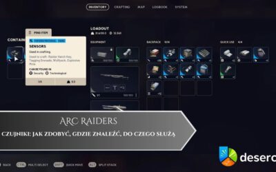 ARC Raiders – czujniki: jak zdobyć, gdzie znaleźć, do czego służą