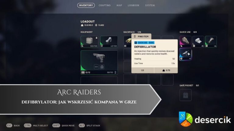 ARC Raiders – defibrylator: jak wskrzesić kompana w grze