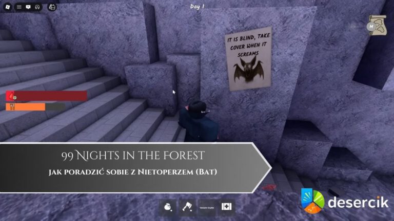 99 Nights in the Forest – jak poradzić sobie z Nietoperzem (Bat)