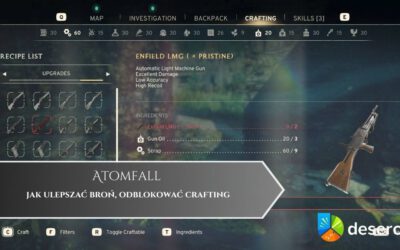 Atomfall – jak ulepszać broń, odblokować crafting