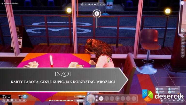 inZOI – karty tarota: gdzie kupić, jak korzystać, wróżbici