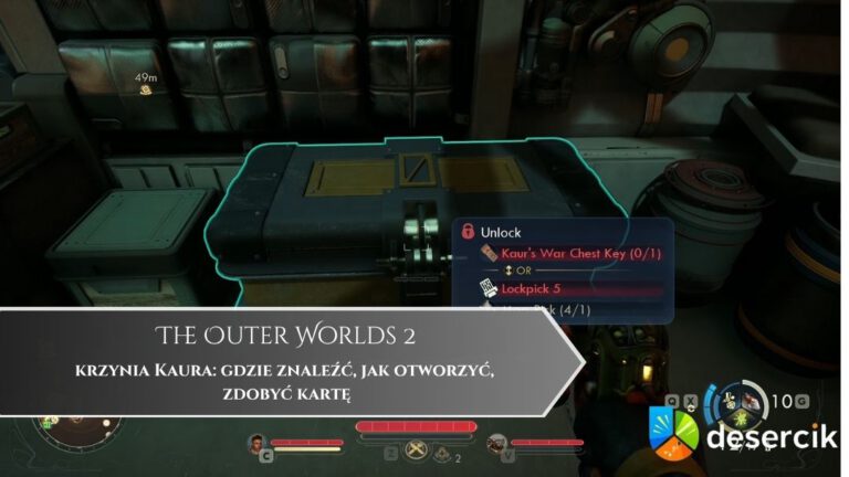 The Outer Worlds 2 – Skrzynia Kaura: gdzie znaleźć, jak otworzyć, zdobyć kartę