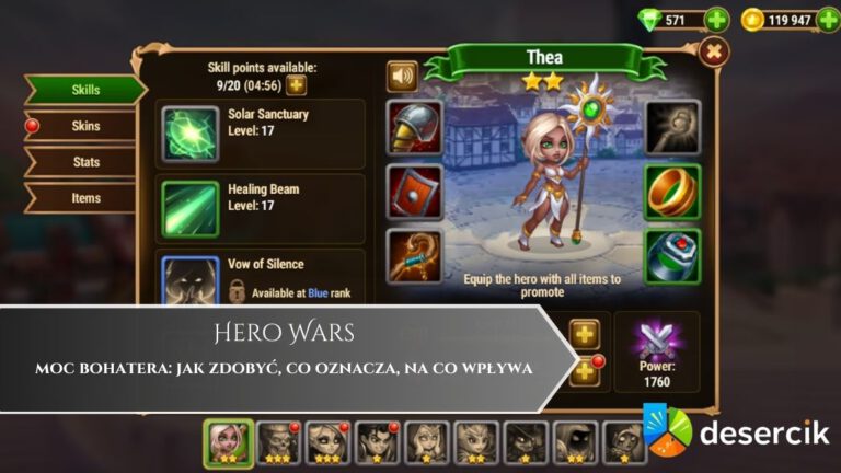 Hero Wars – moc bohatera: jak zdobyć, co oznacza, na co wpływa