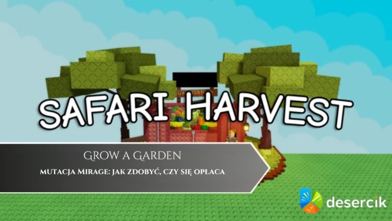 Grow a Garden – mutacja Mirage: jak zdobyć, czy się opłaca