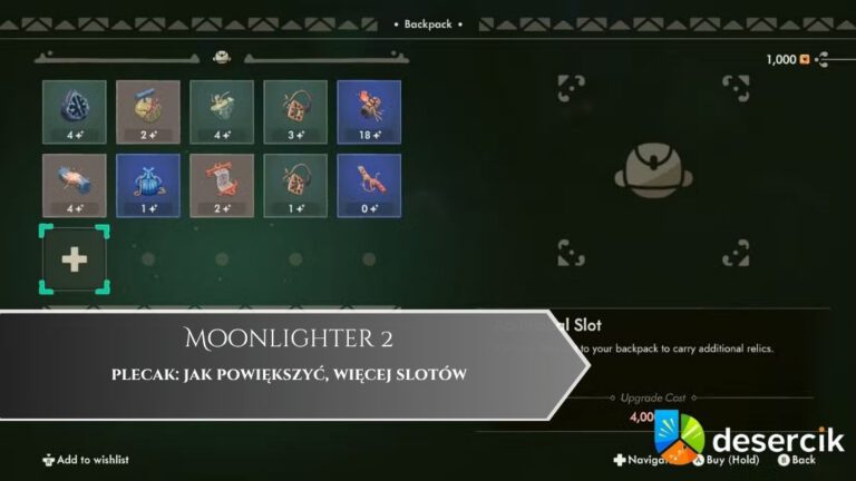 Moonlighter 2 – plecak: jak powiększyć, więcej slotów