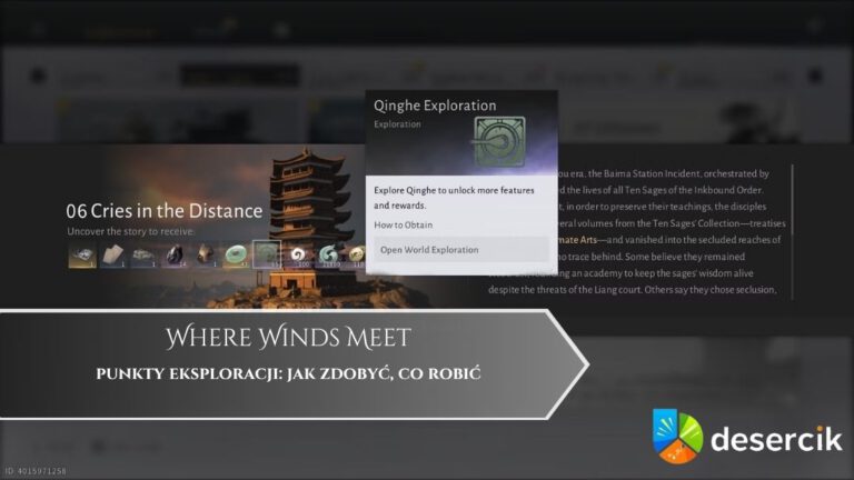 Where Winds Meet – punkty eksploracji: jak zdobyć, co robić
