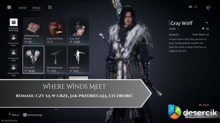 Where Winds Meet – romase: czy są w grze, ślub, przyjaźń, relacje