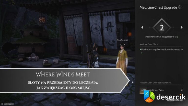 Where Winds Meet – sloty na przedmioty do leczenia: jak zwiększać ilość miejsc