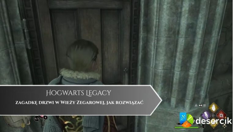 Hogwarts Legacy – zagadkę drzwi w Wieży Zegarowej, jak rozwiązać