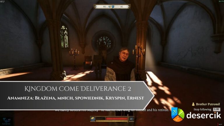 Kingdom Come Deliverance 2 – Anamneza: Błażena, mnich, spowiednik, Kryspin, Ernest