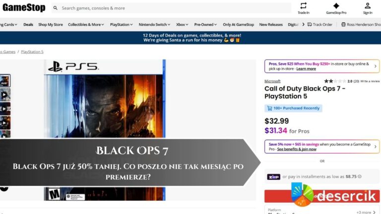 Black Ops 7 już 50% taniej. Co poszło nie tak miesiąc po premierze?