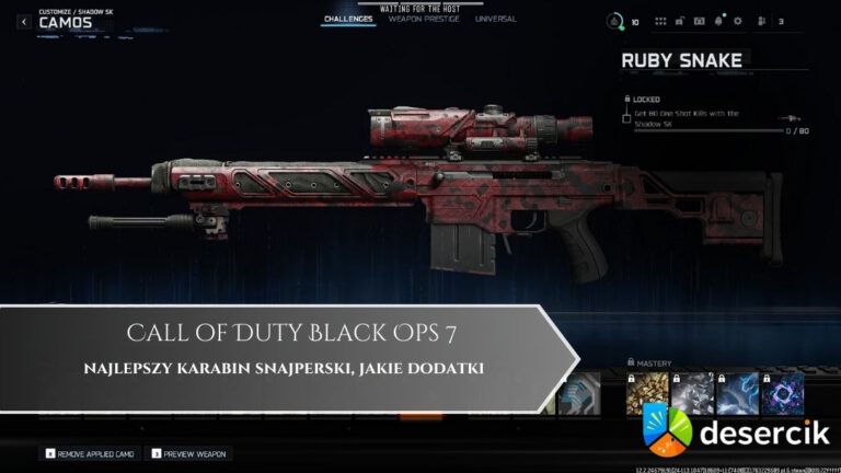 Call of Duty Black Ops 7 – najlepszy karabin snajperski, jakie dodatki