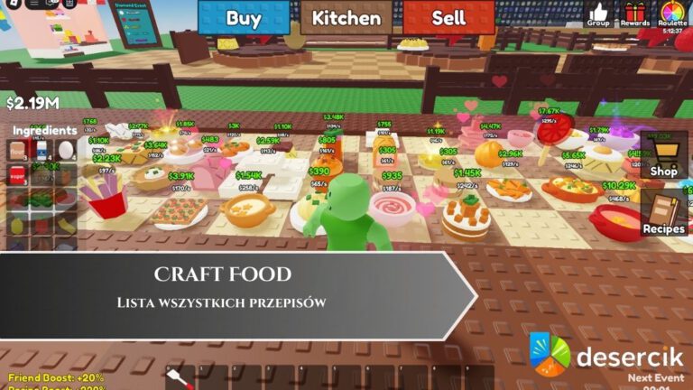 Craft Food – Lista wszystkich przepisów