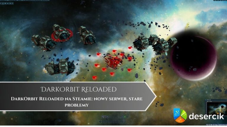 DarkOrbit Reloaded na Steamie: nowy serwer, stare problemy