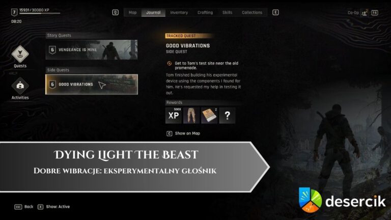 Dying Light The Beast – Dobre wibracje: eksperymentalny głośnik