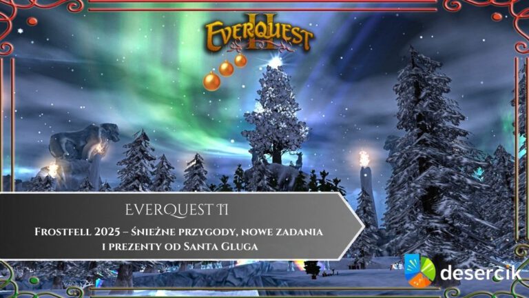 EverQuest II Frostfell 2025 – śnieżne przygody, nowe zadania i prezenty od Santa Gluga
