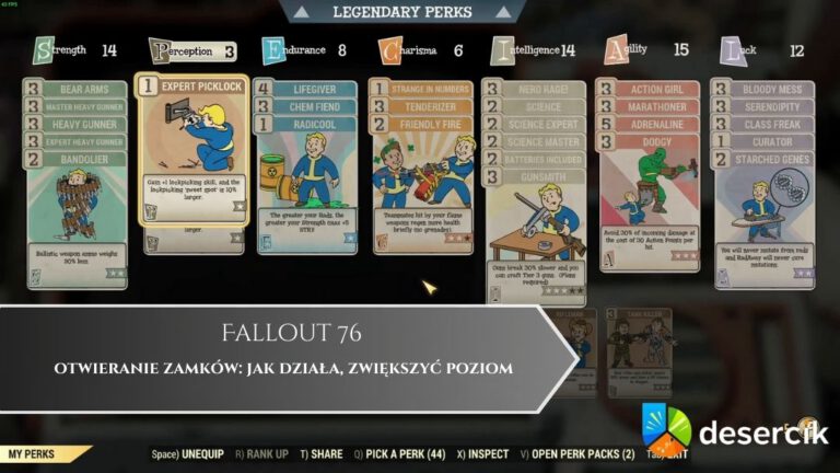 Fallout 76 – otwieranie zamków: jak działa, zwiększyć poziom