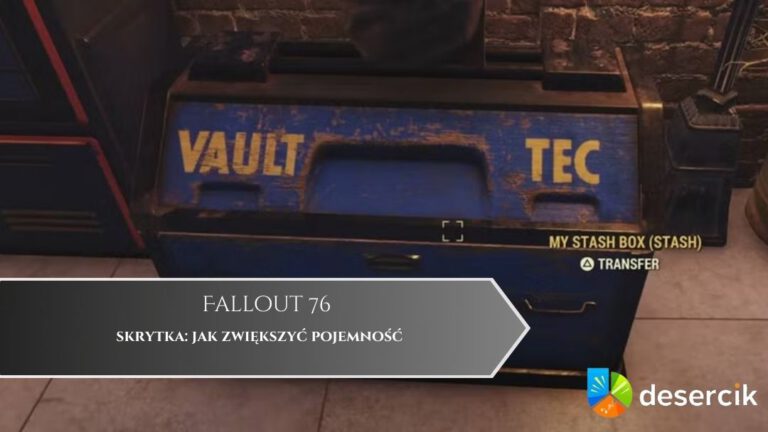 Fallout 76 – skrytka: jak zwiększyć pojemność