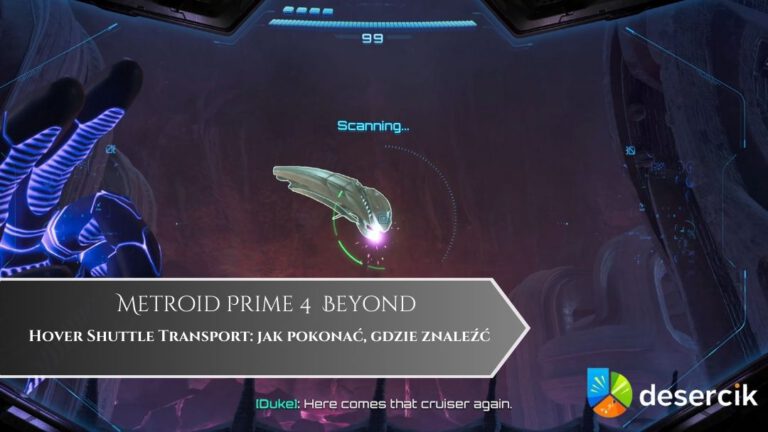 Metroid Prime 4 Beyond – Hover Shuttle Transport: jak pokonać, gdzie znaleźć