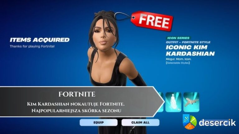 Kim Kardashian nokautuje Fortnite. Najpopularniejsza skórka sezonu
