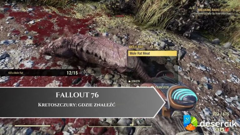 Fallout 76 &ndash; Kretoszczury: gdzie znaleźć
