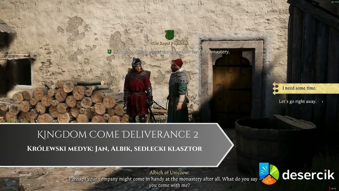 Kingdom Come Deliverance 2 – Królewski medyk: Jan, Albik, sedlecki klasztor