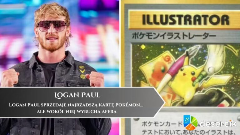 Logan Paul sprzedaje najrzadszą kartę Pokémon… ale wokół niej wybucha afera