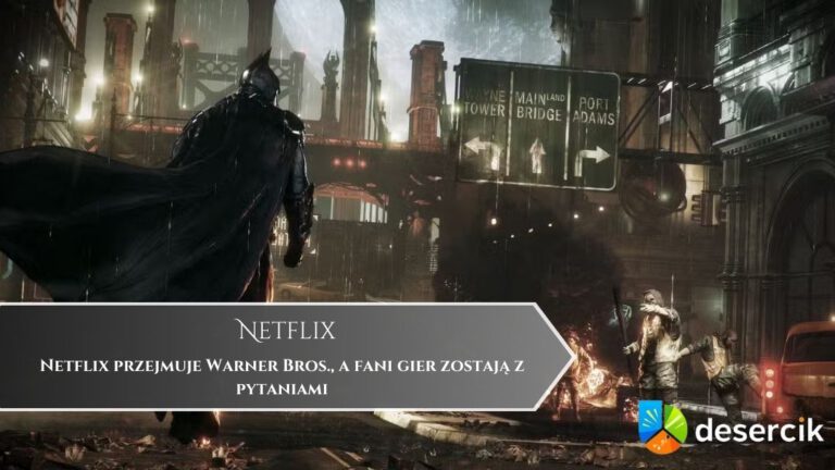 Netflix przejmuje Warner Bros., a fani gier zostają z pytaniami