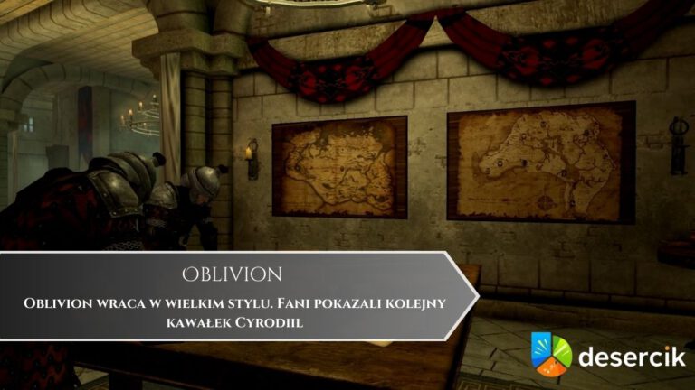 Oblivion wraca w wielkim stylu. Fani pokazali kolejny kawałek Cyrodiil