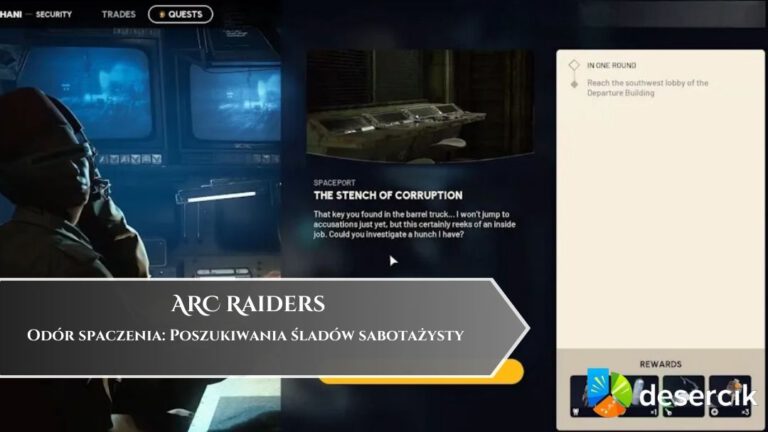 ARC Raiders – Odór spaczenia: Poszukiwania śladów sabotażysty