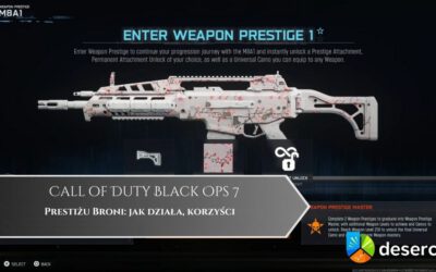Call of Duty: Black Ops 7 – Prestiżu Broni: jak działa, korzyści