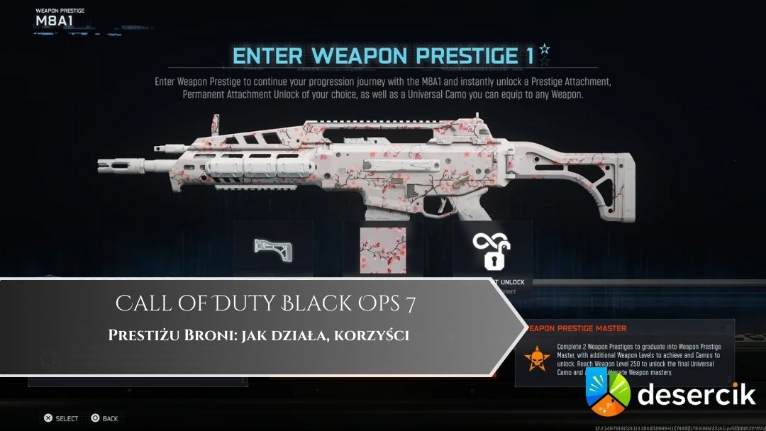 Call of Duty: Black Ops 7 – Prestiżu Broni: jak działa, korzyści