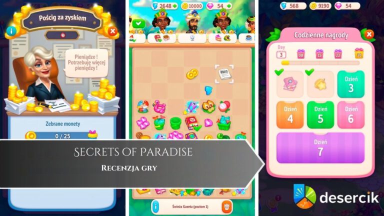 Secrets of Paradise Merge Game