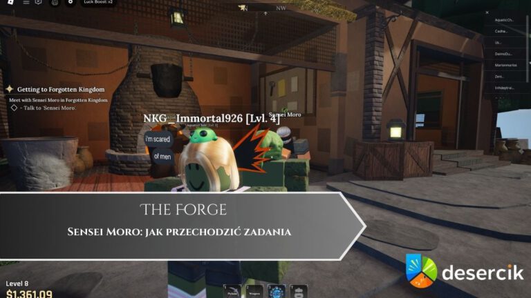 The Forge – Sensei Moro: jak przechodzić zadania