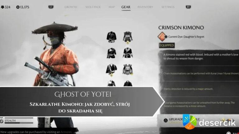 Ghost of Yotei – Szkarłatne Kimono: jak zdobyć, strój do skradania się