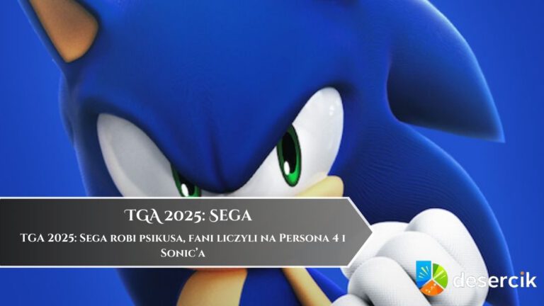 TGA 2025: Sega robi psikusa, fani liczyli na Persona 4 i Sonic’a