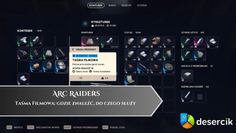 ARC Raiders – Taśma Filmowa: gdzie znaleźć, do czego służy