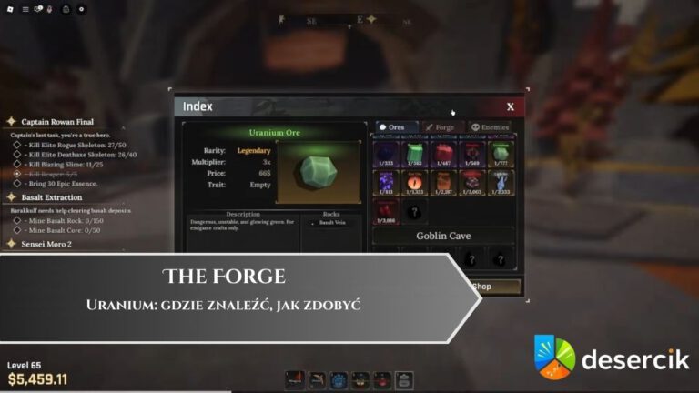 The Forge – Uranium: gdzie znaleźć, jak zdobyć