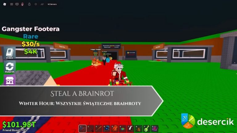 Steal a Brainrot – Winter Hour: Wszystkie świąteczne brainroty