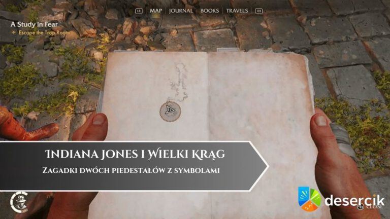 Indiana Jones i Wielki Krąg &ndash; Zagadki dw&oacute;ch piedestał&oacute;w z symbolami