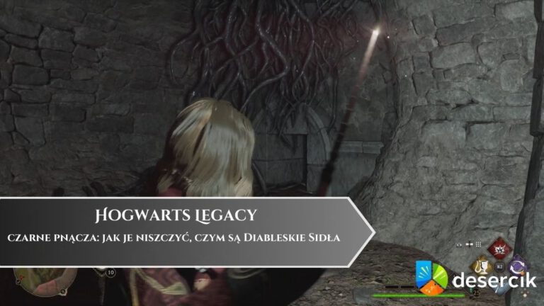 Hogwarts Legacy – czarne pnącza: jak je niszczyć, czym są Diableskie Sidła