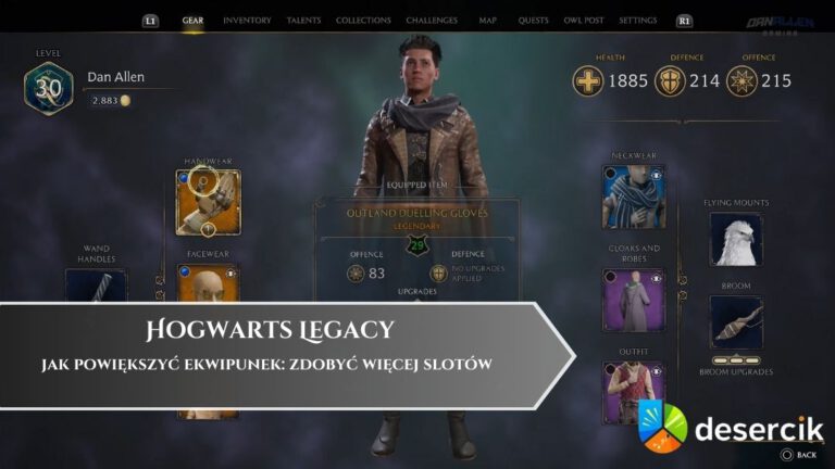 Hogwarts Legacy – jak powiększyć ekwipunek: zdobyć więcej slotów
