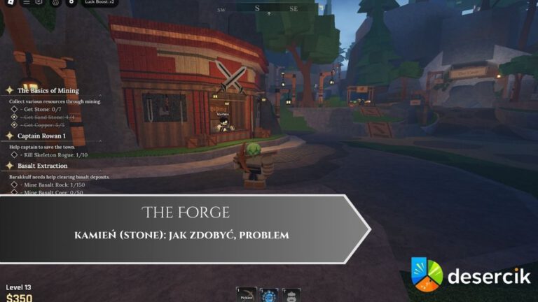 The Forge – kamień (stone): jak zdobyć, problem