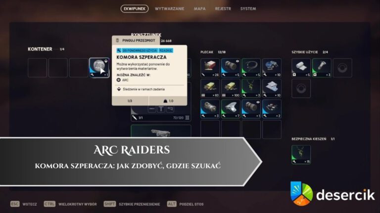 ARC Raiders – komora szperacza: jak zdobyć, gdzie szukać