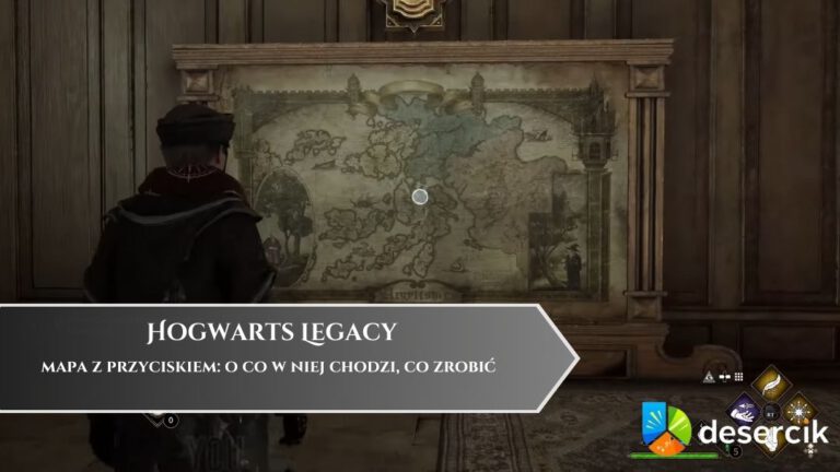 Hogwarts Legacy – mapa z przyciskiem: o co w niej chodzi, co zrobić