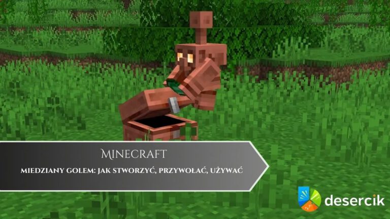 Minecraft – miedziany golem: jak stworzyć, przywołać, używać