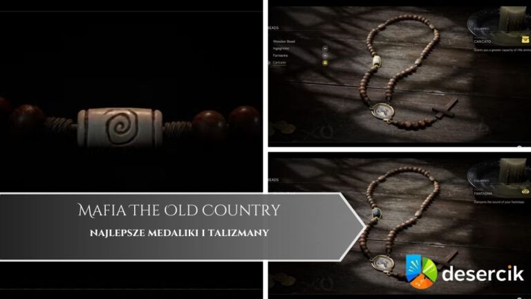 Mafia The Old Country – najlepsze medaliki i talizmany