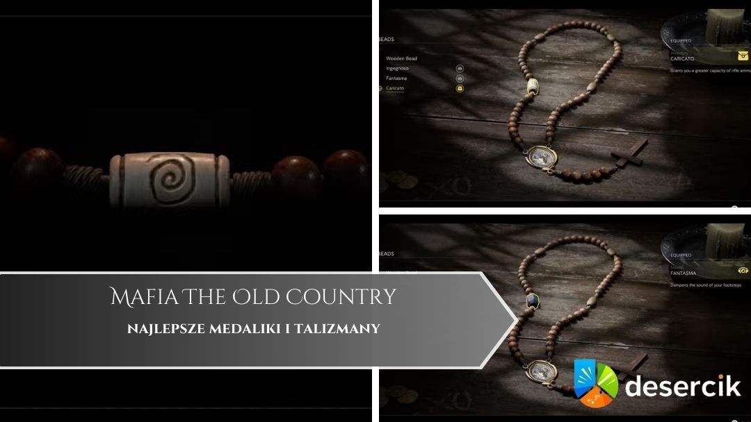 Mafia The Old Country – najlepsze medaliki i talizmany