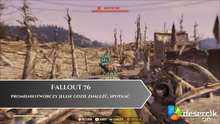 Fallout 76 – promieniotwórczy jeleń: gdzie znaleźć, spotkać